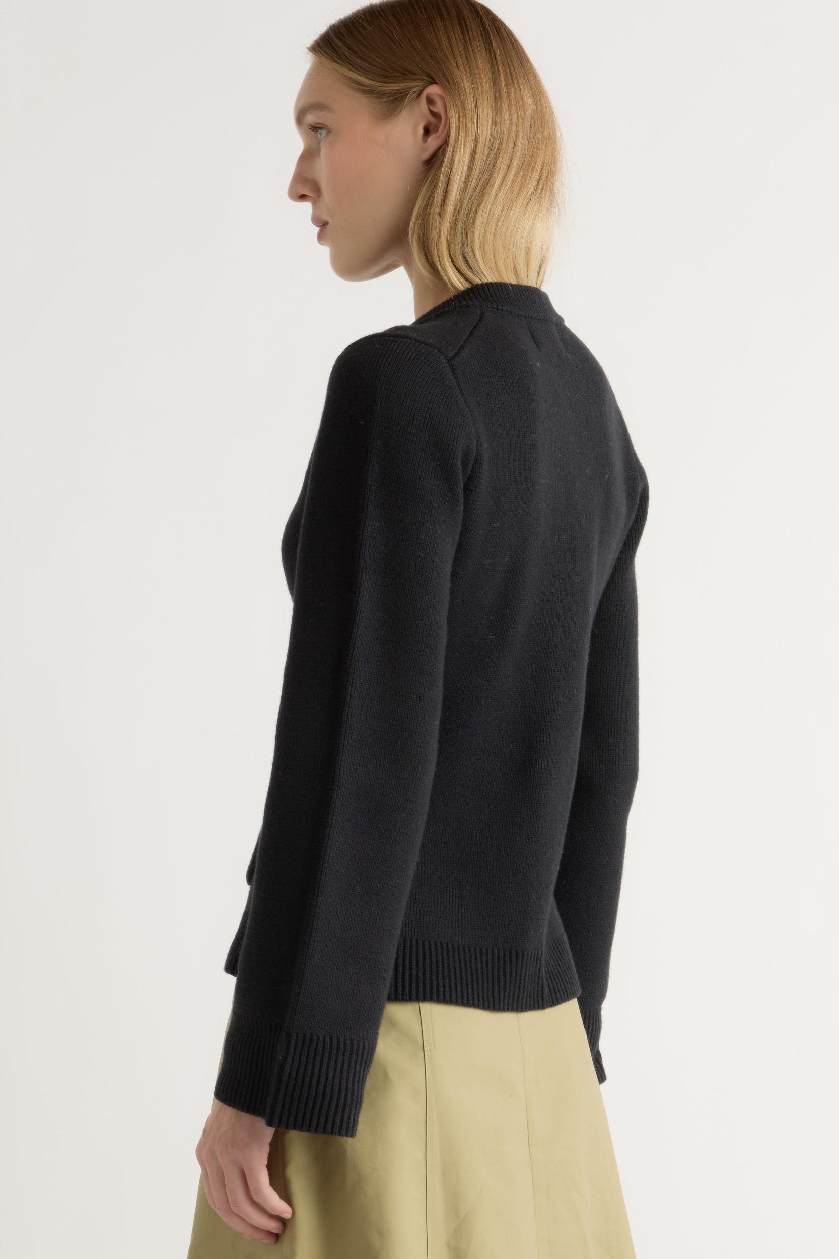 Eames Organic Cotton-Wool Button Cardigan Product Image