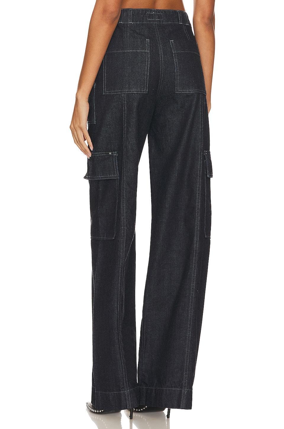 x Emrata Amia Wide Leg Jean AG Jeans Product Image