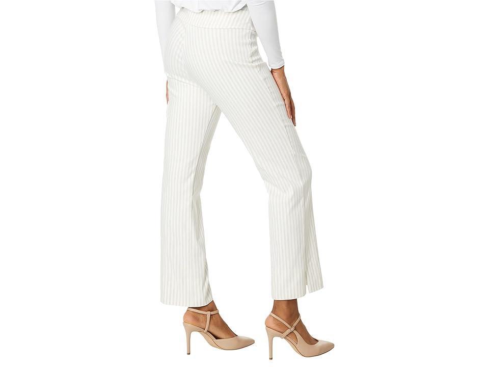 Krazy Larry Stretch Linen Wide Ankle Stripe) Women's Casual Pants Product Image