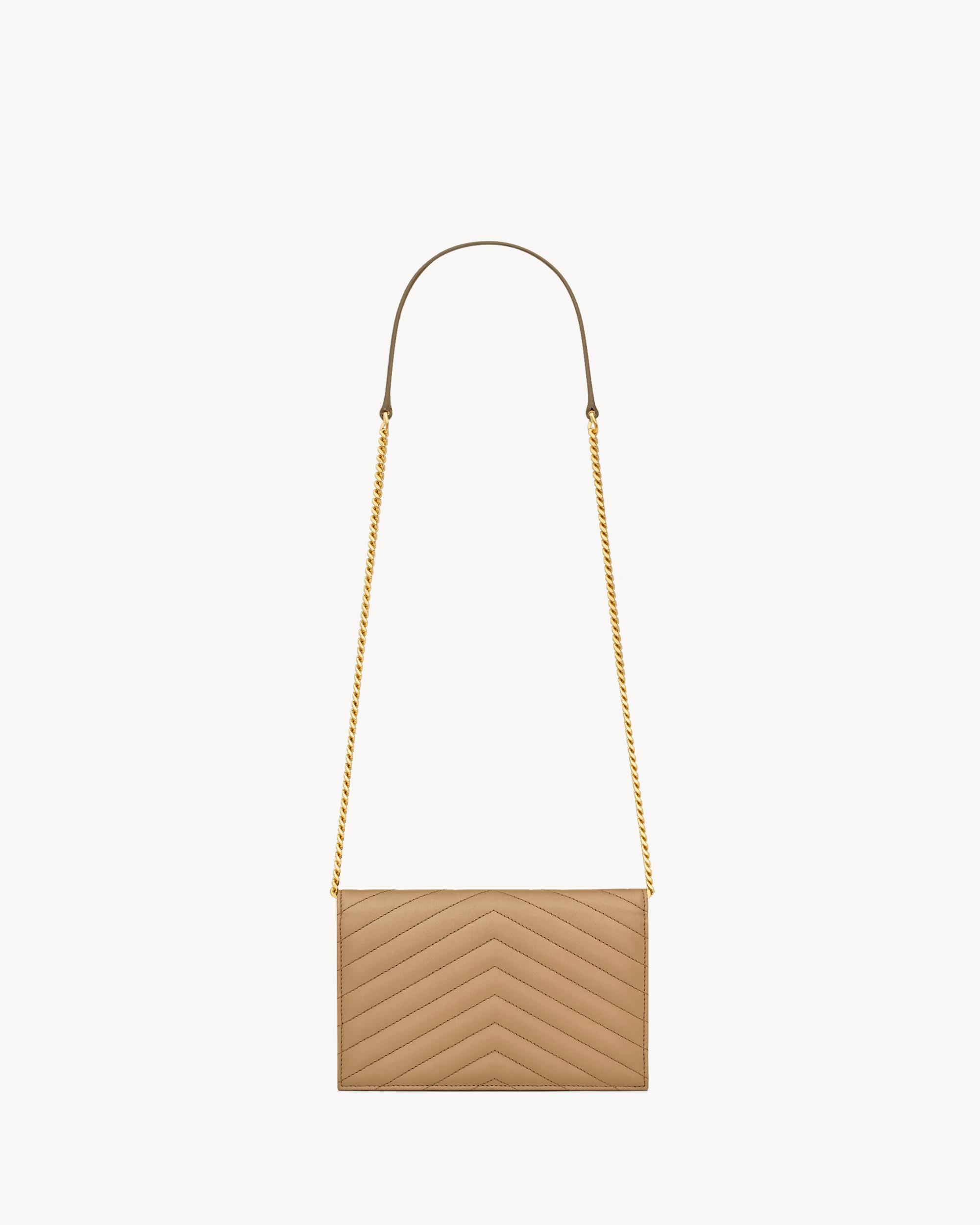 CASSANDRE ENVELOPE CHAIN WALLET IN LAMBSKIN Product Image
