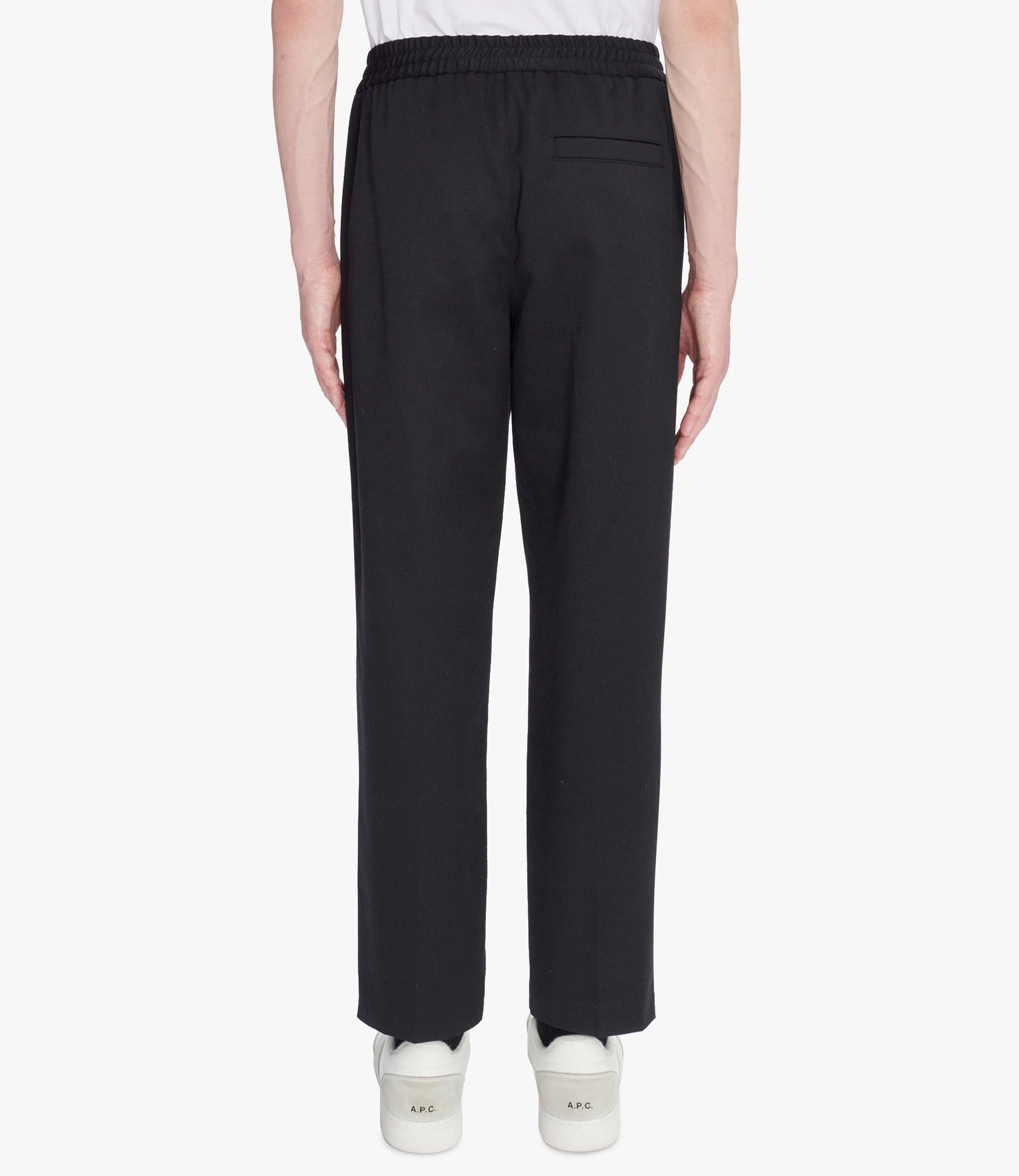 0655. Tech-Terry™ Oversized Sweats - Black "Patch" Product Image