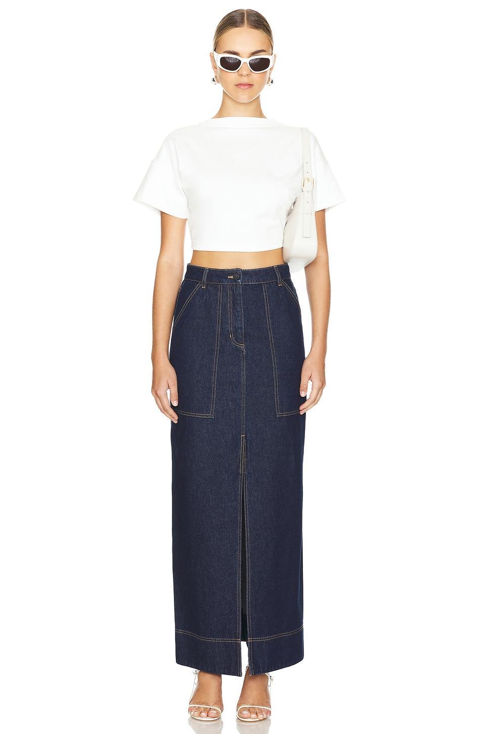 Rita Panelled Maxi Skirt Shona Joy Product Image