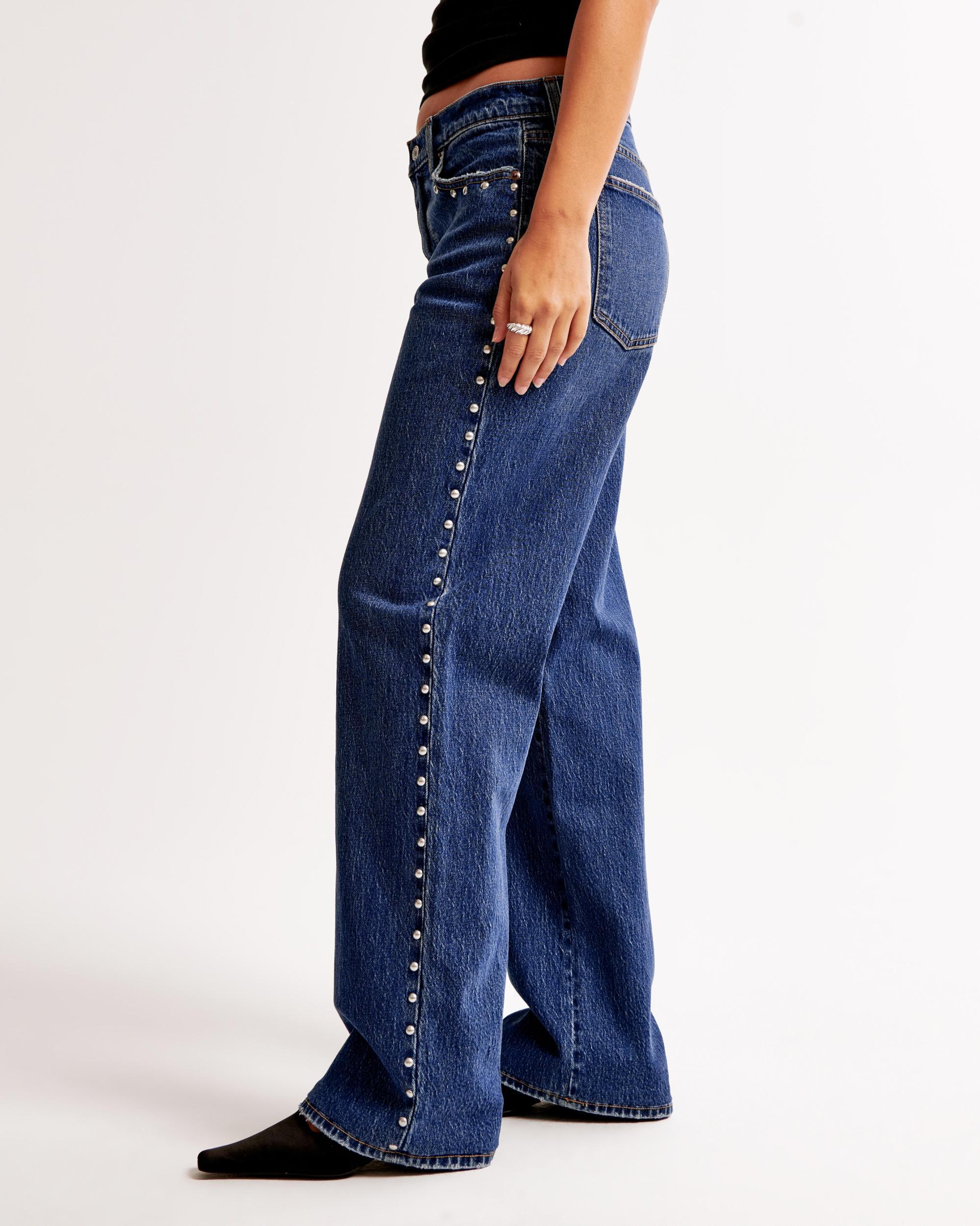 Curve Love Low Rise Baggy Jean Product Image