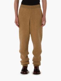 WOOL TRACKPANTS in brown | JW Anderson US  Product Image