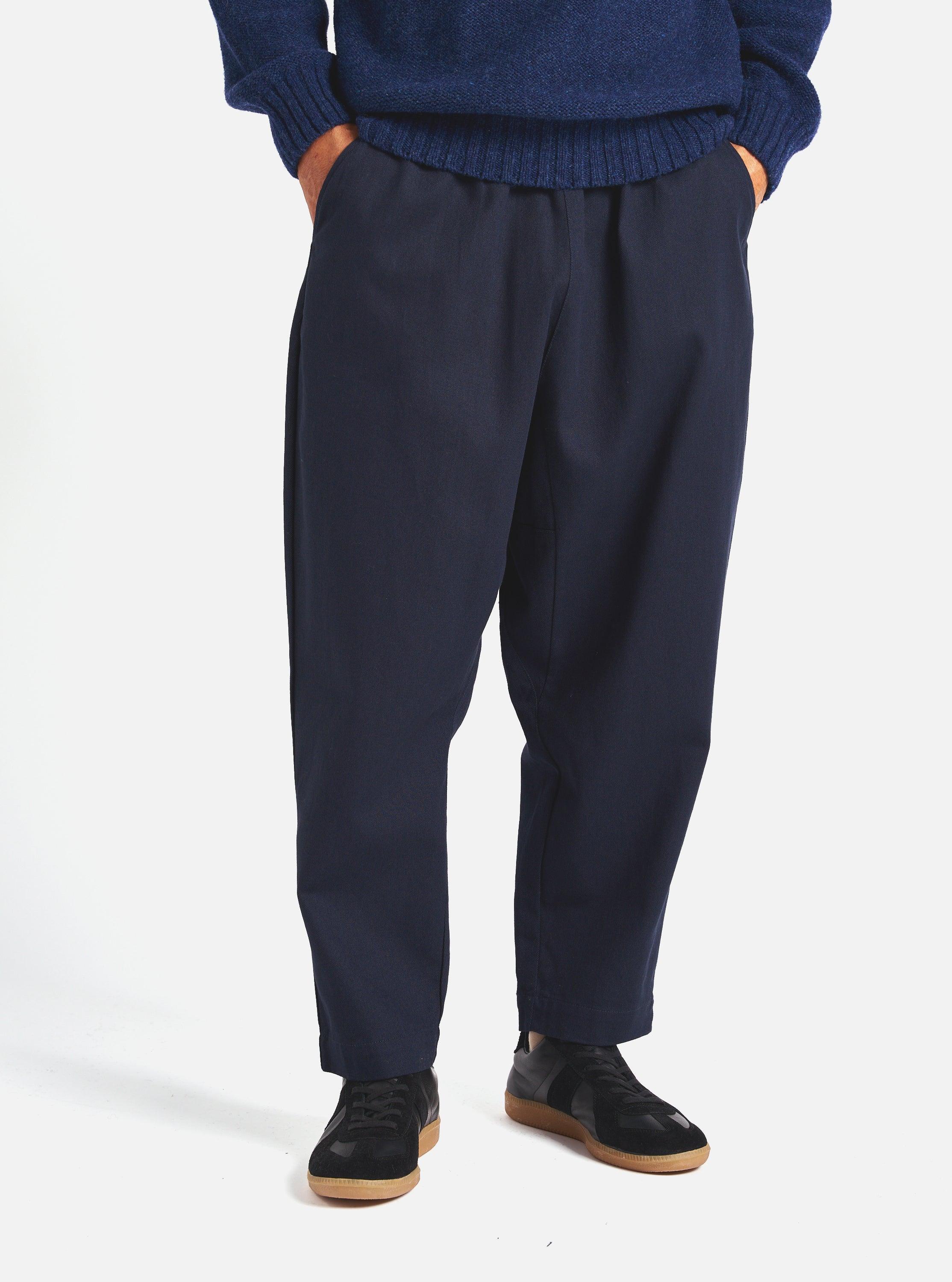 Universal Works Hi Water Trouser in Navy Twill Product Image