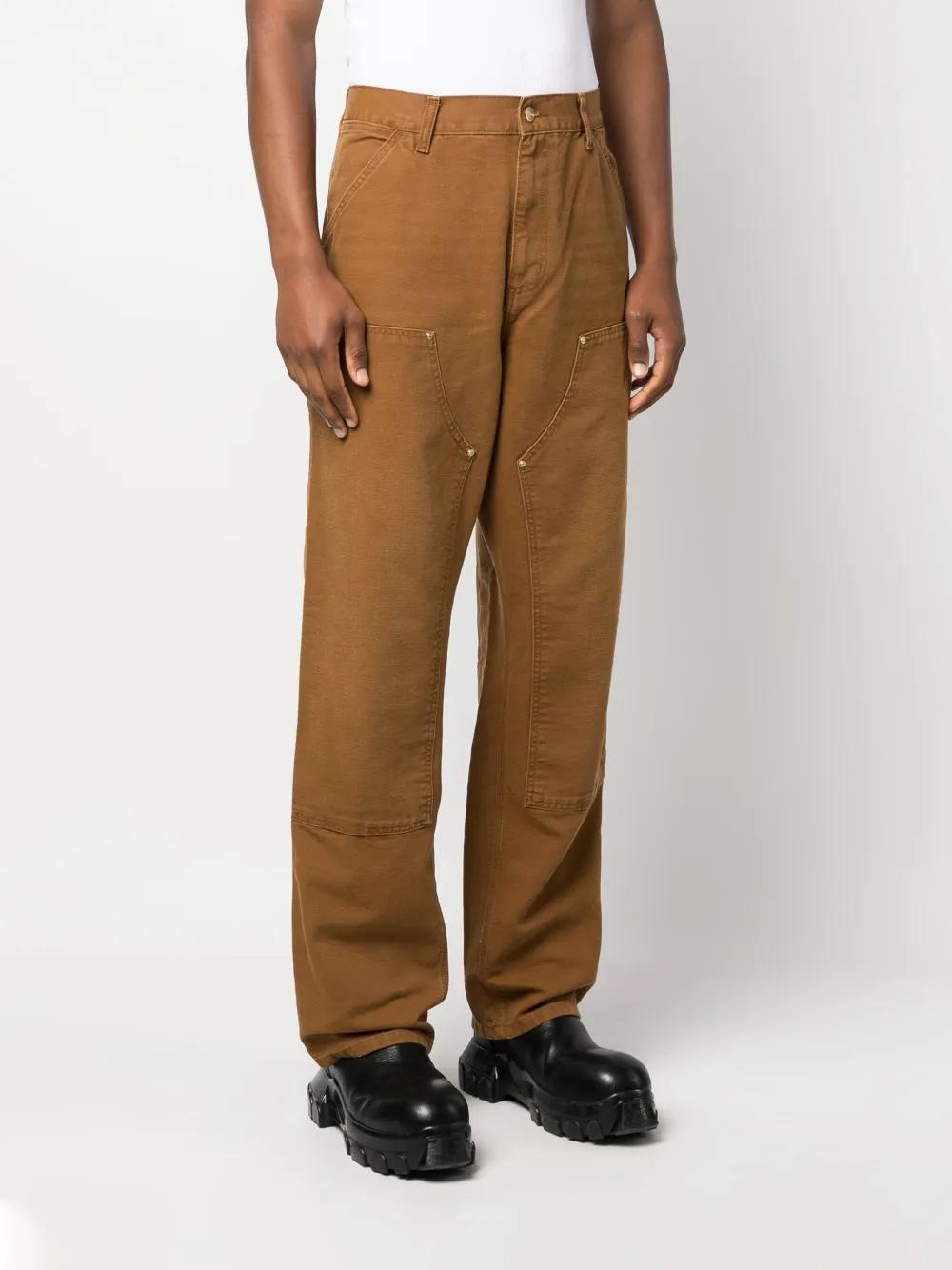 Double Knee straight-leg trousers Product Image