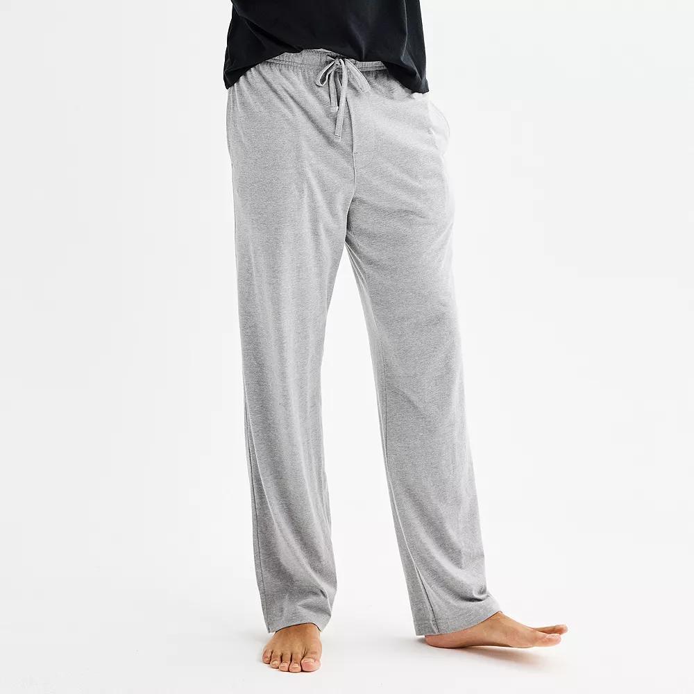 Men's Sonoma Goods For Life® Essential Knit Pajama Pants, Size: Large, Mineral Grey Product Image