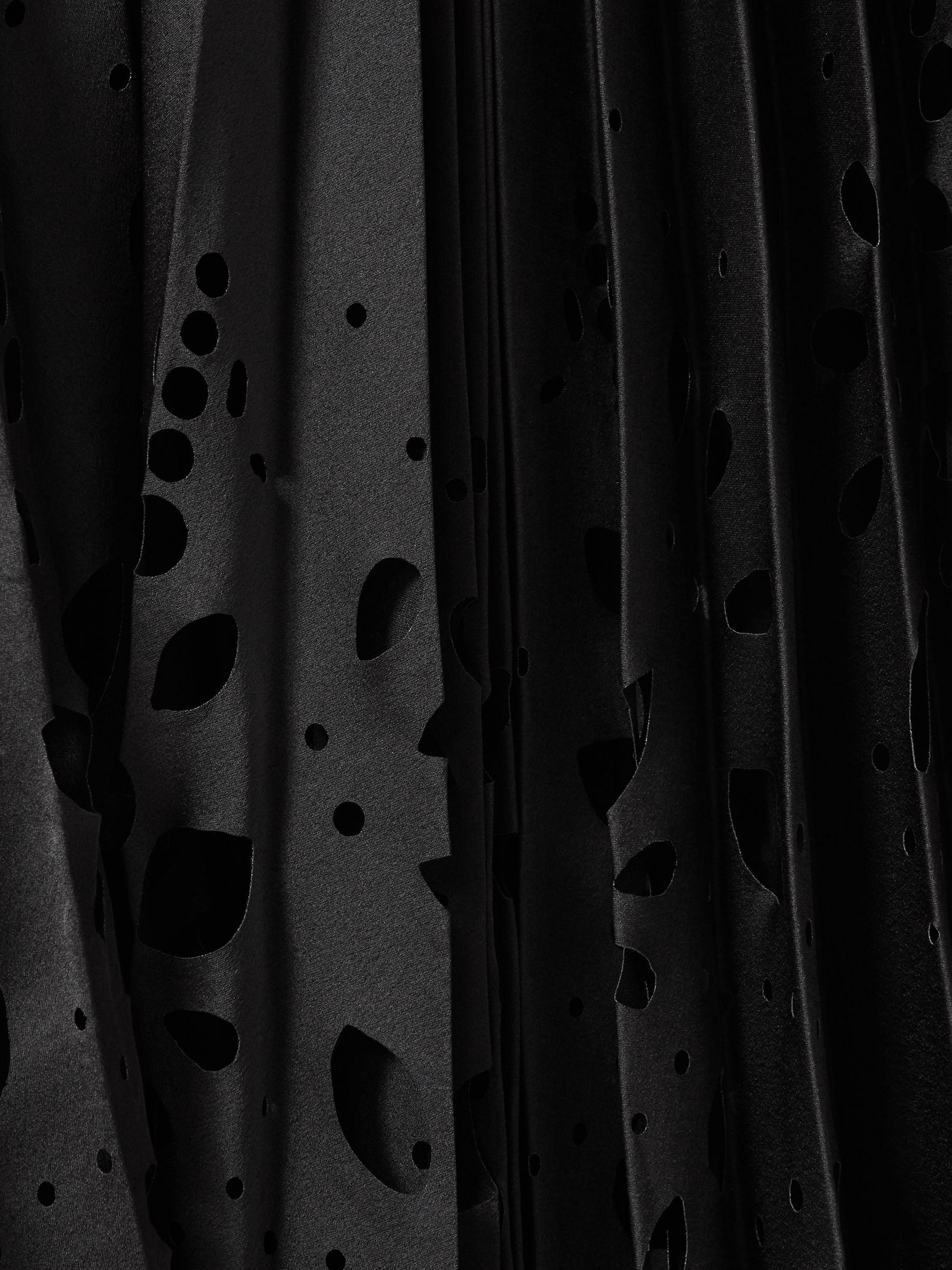 Acler Balloon Sleeve Midi Dress in Black Product Image