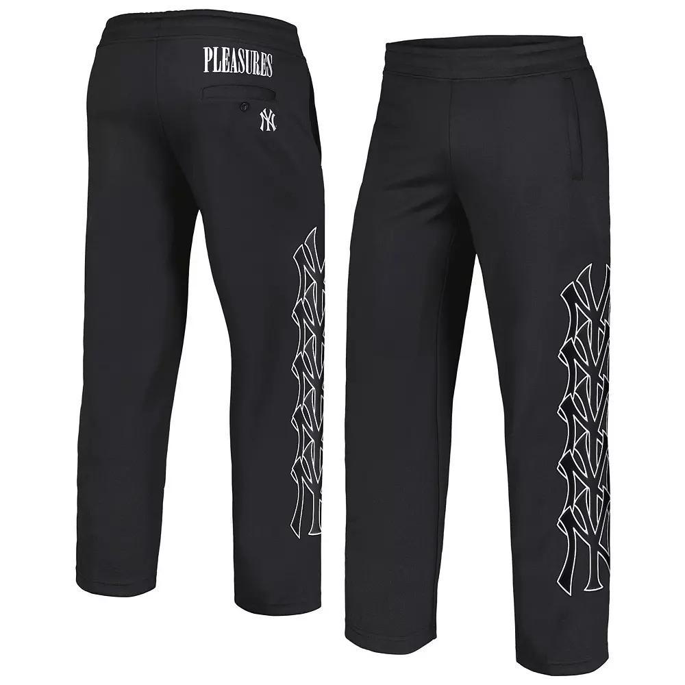 Men's Black Seattle Mariners Pitcher Track Pants, Size: Small Product Image