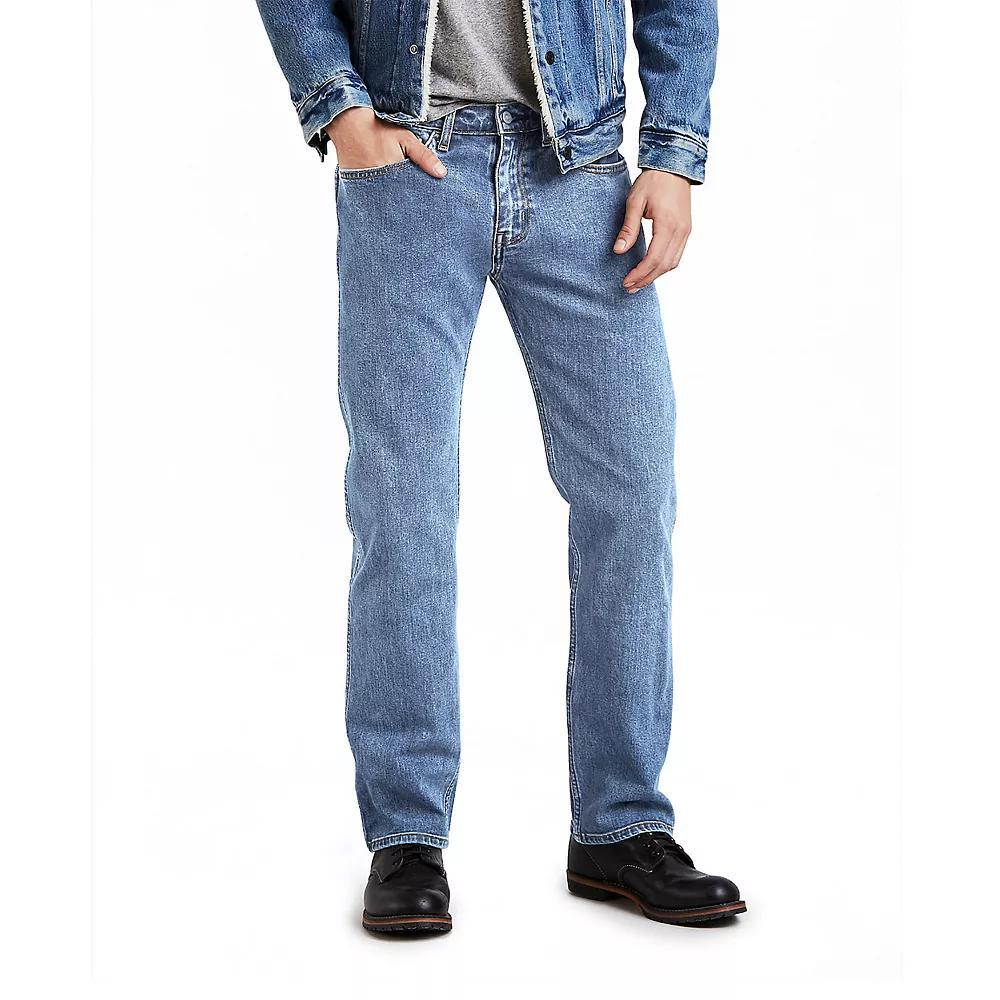 Men's Levi's® 505™ Regular Fit Stretch Jeans, Size: 33X32, Shootingstar Stonewash Product Image