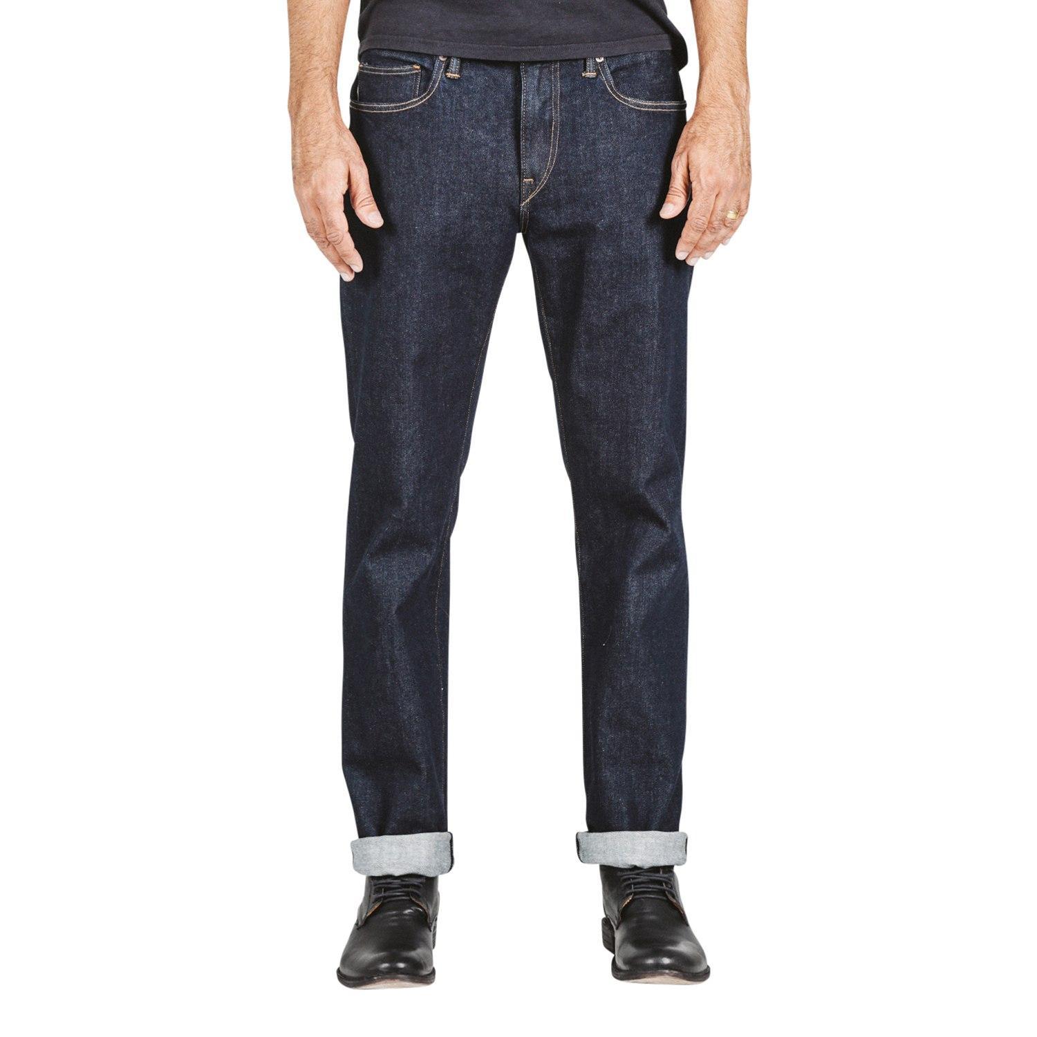 The Hammer Straight Stretch Selvedge Denim Jeans Product Image