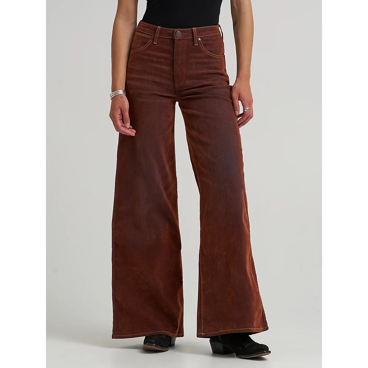 Women's Velvety Trousers | Women's JEANS | Wrangler® Product Image