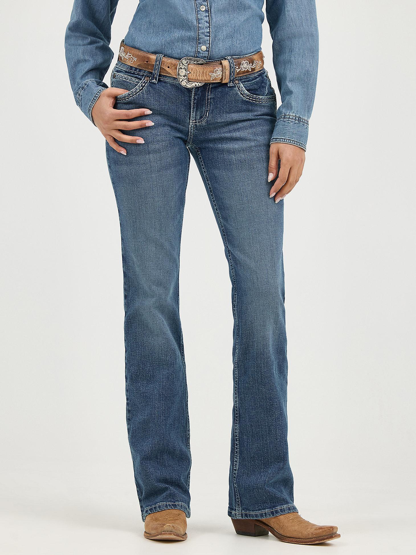 Women's Wrangler Retro® Sadie Bootcut Jean | Women's JEANS | Wrangler® Product Image