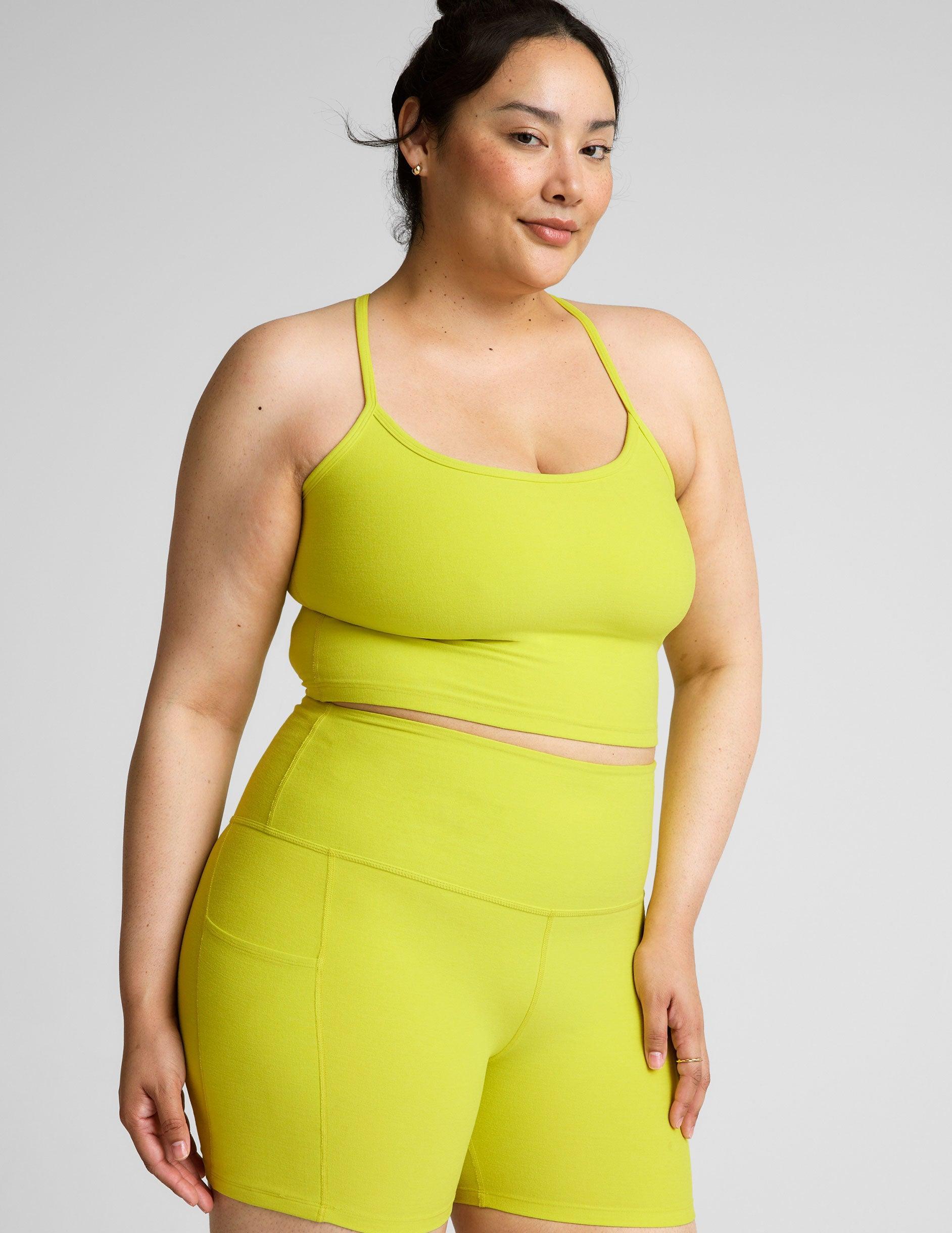 Spacedye Slim Racerback Cropped Tank Product Image
