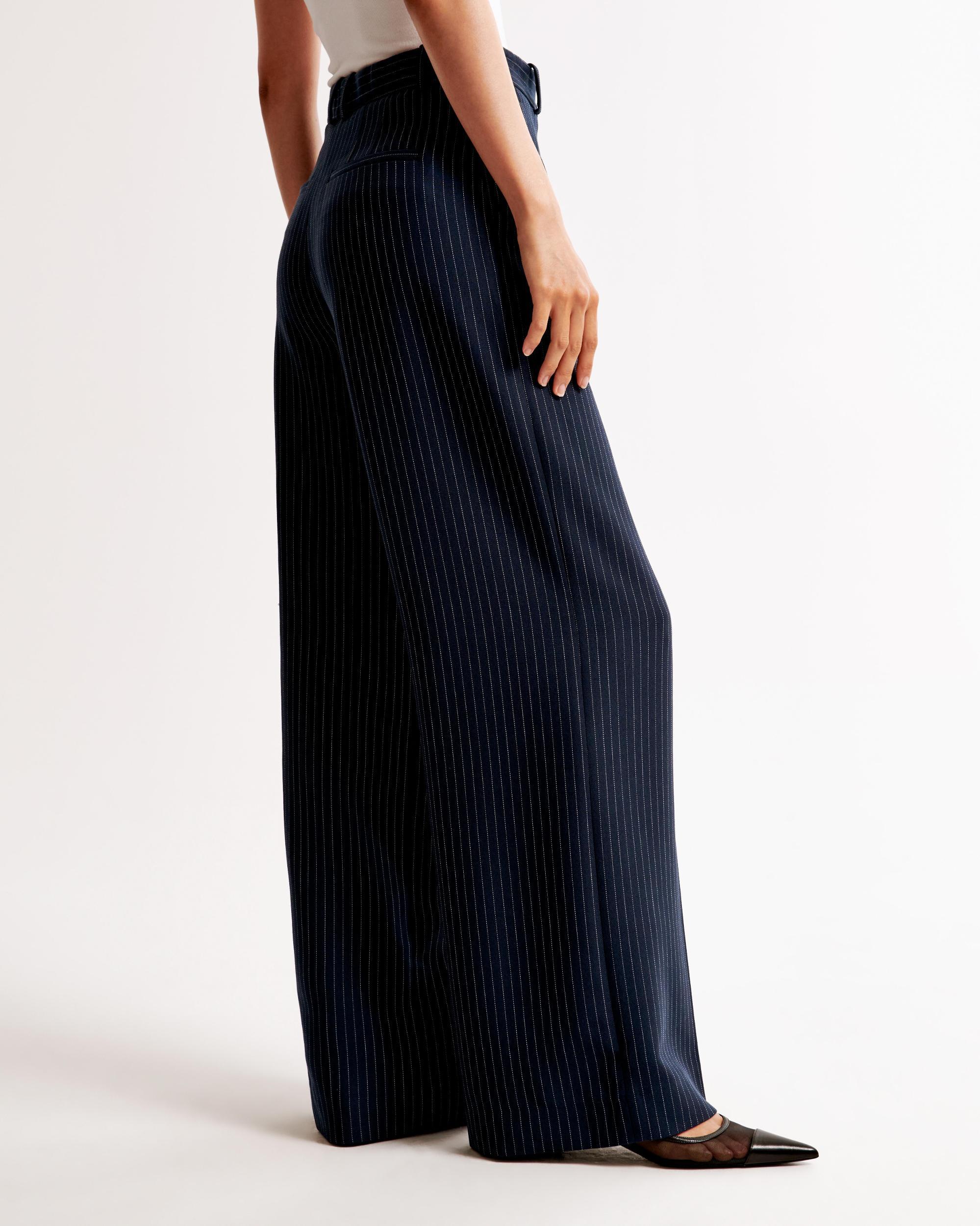 A&F Harper Tailored Ultra Wide Leg Pant Product Image