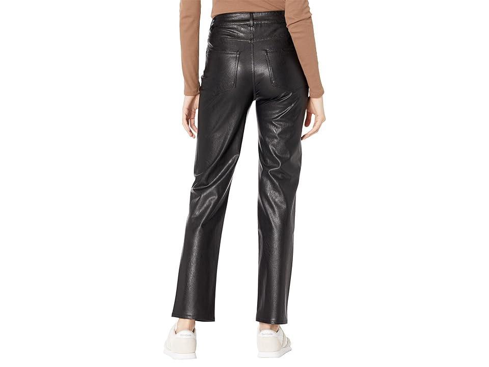 PAIGE Stella Faux Leather Jeans Black 26 Product Image