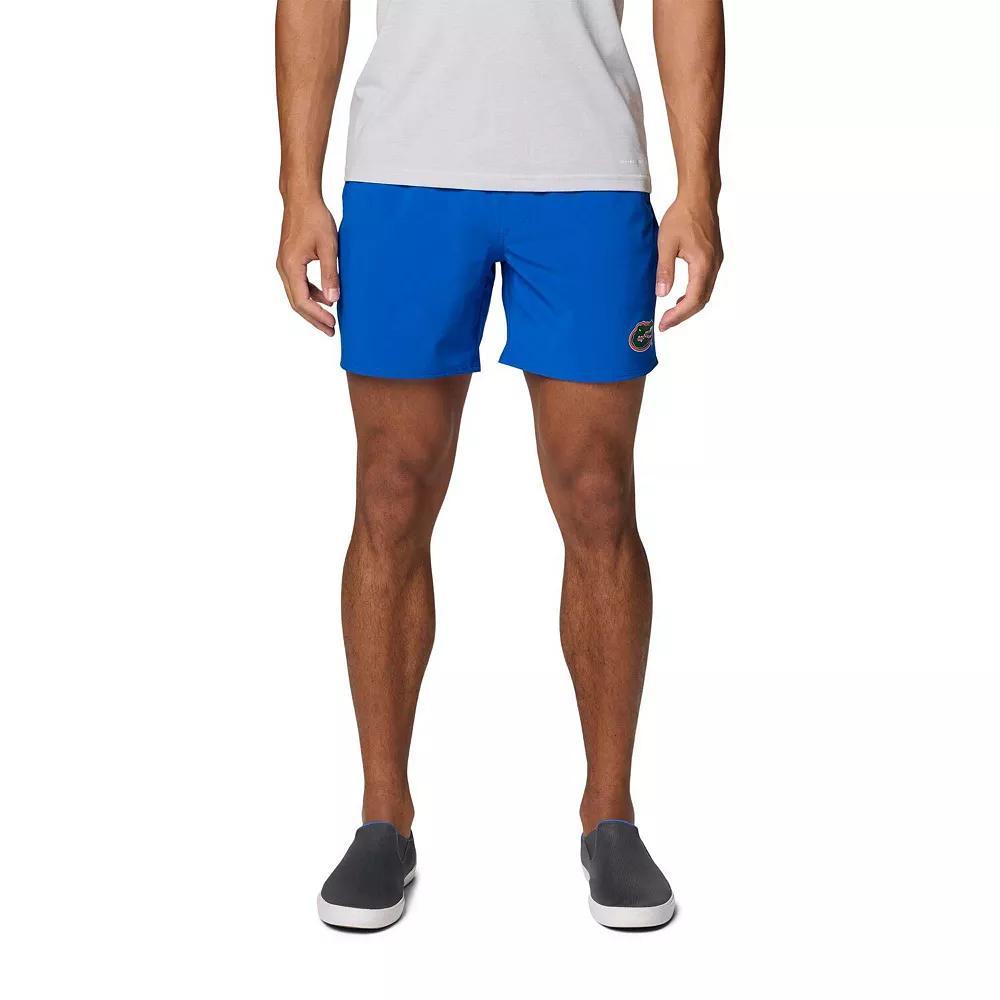 Men's Columbia Royal Florida Gators PFG Terminal Roamer�� Omni-Shade�� Stretch Shorts, Size: Small, Blue Product Image