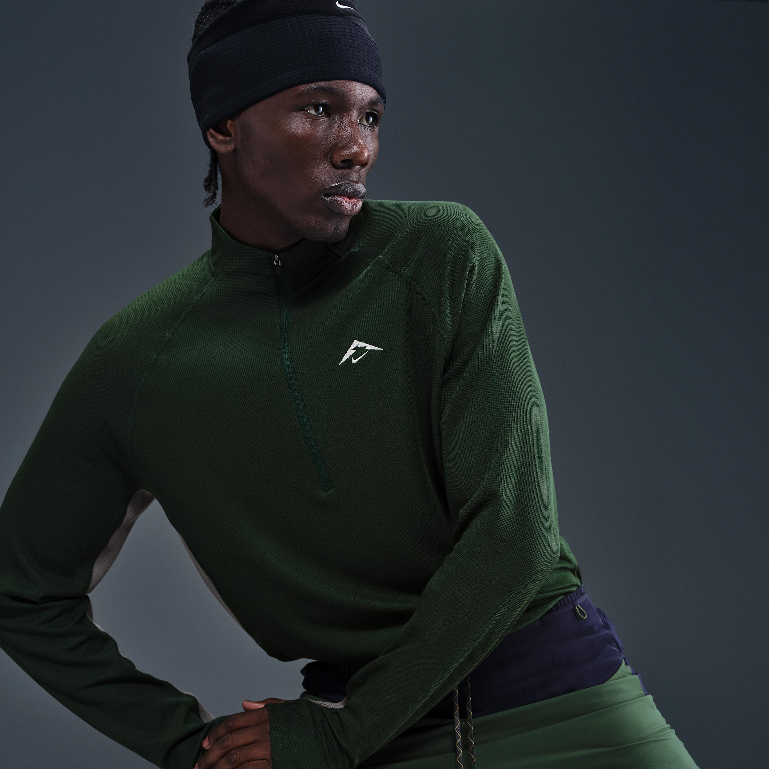 Nike Men's Trail Dri-FIT 1/2-Zip Mid Layer Top Product Image