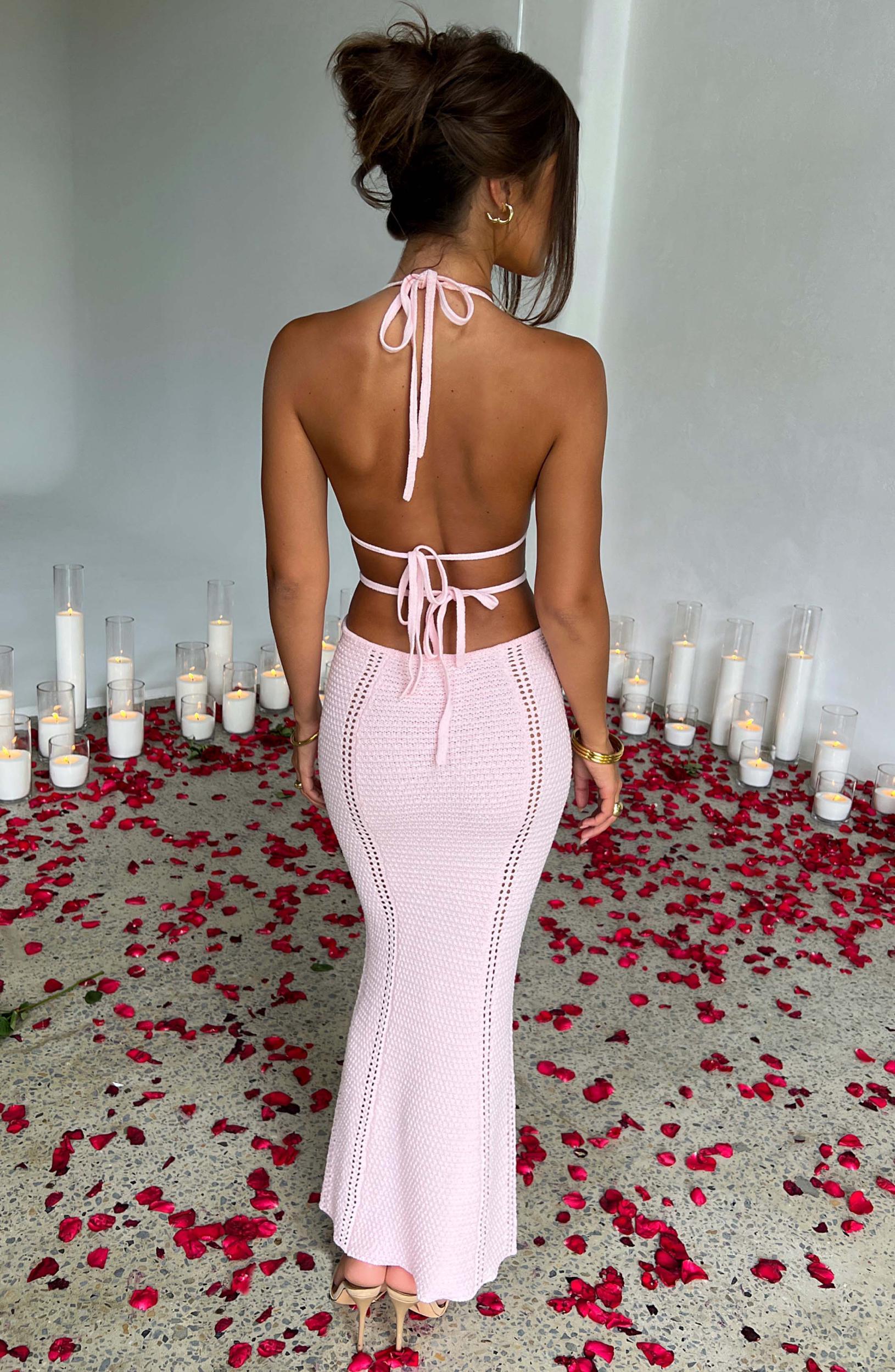 Arabella Maxi Dress - Blush Product Image