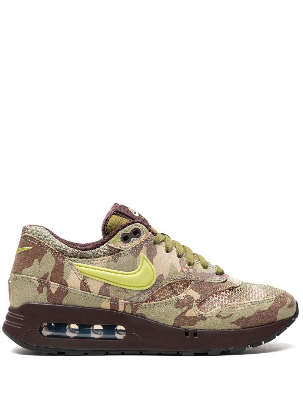 Air Max 1 "Camo - 200 Earth/Oil Green/Black/Light Lemon Twist" sneakers  Product Image