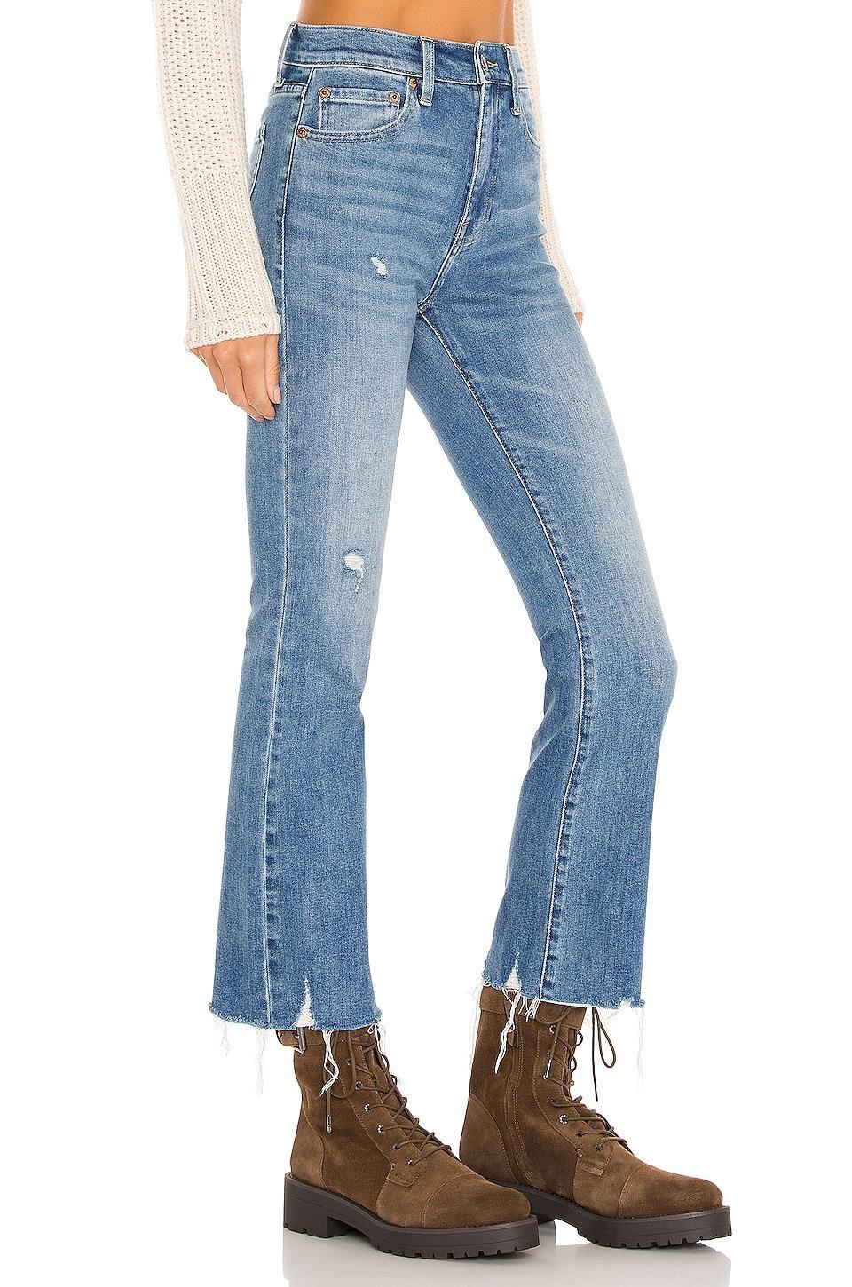 Lennon High Rise Cropped Boot PISTOLA Product Image