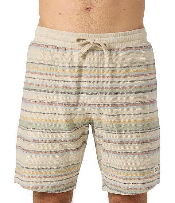 O'Neill Bavaro Striped 19#double; Outseam Fleece Shorts Product Image