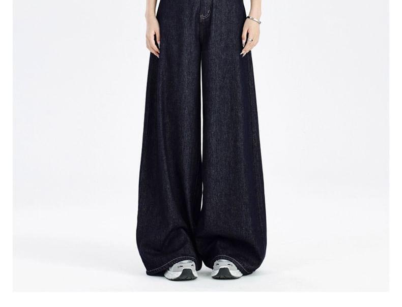 High Rise Wide Leg Jeans Product Image