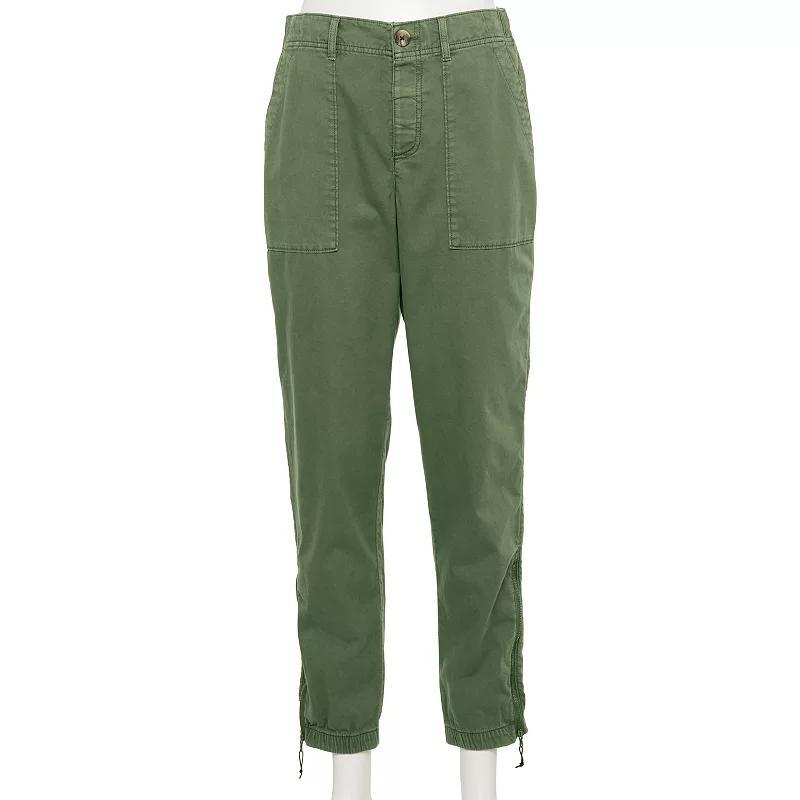 Women's Sonoma Goods For Life® Adaptive Utility Joggers, Size: Small, Manolo Green Product Image