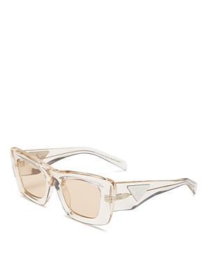 Prada PR 13ZS 50mm Matte Marble Cat Eye Statement Sunglasses Product Image