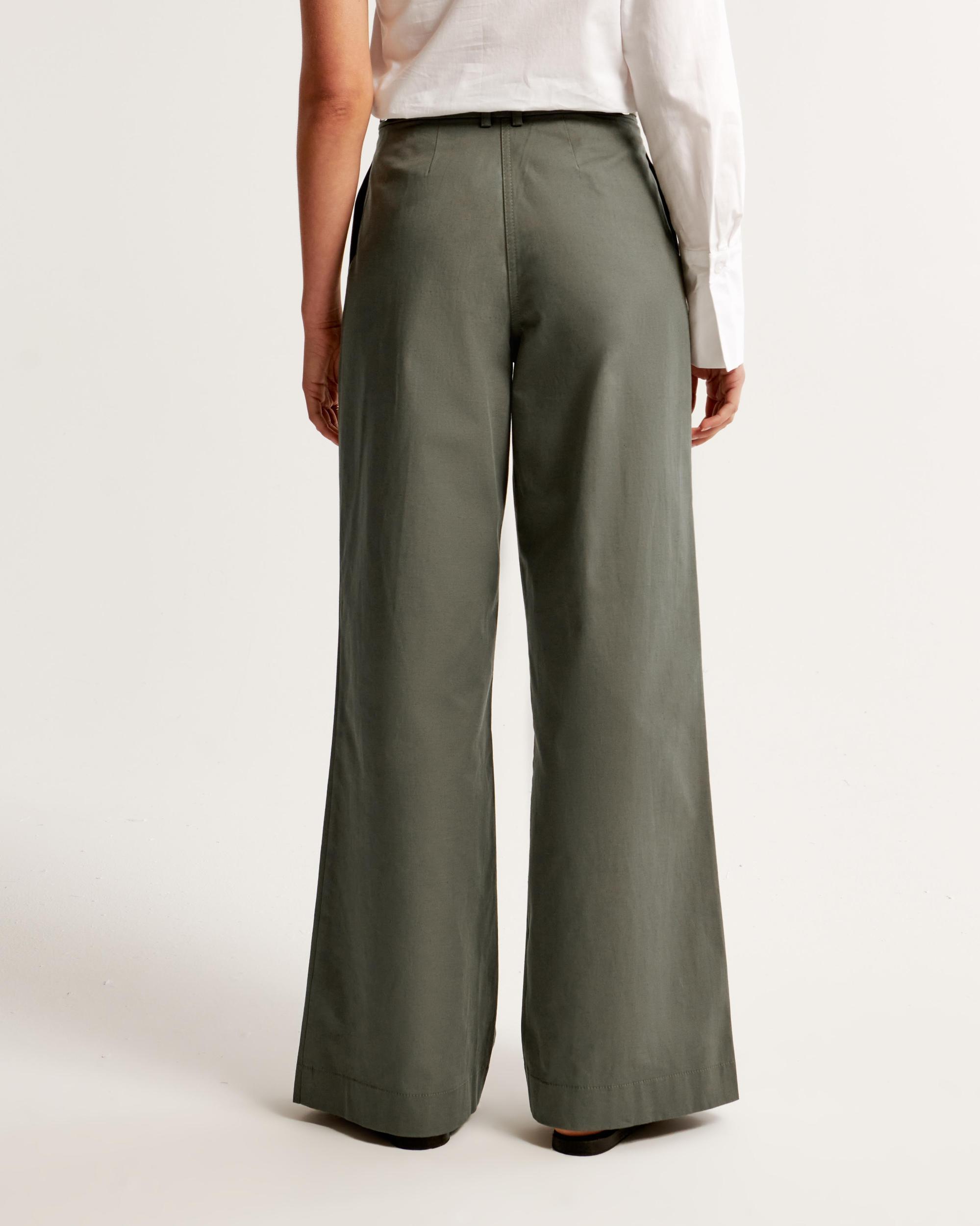 Utility Tailored Wide Leg Pant Product Image