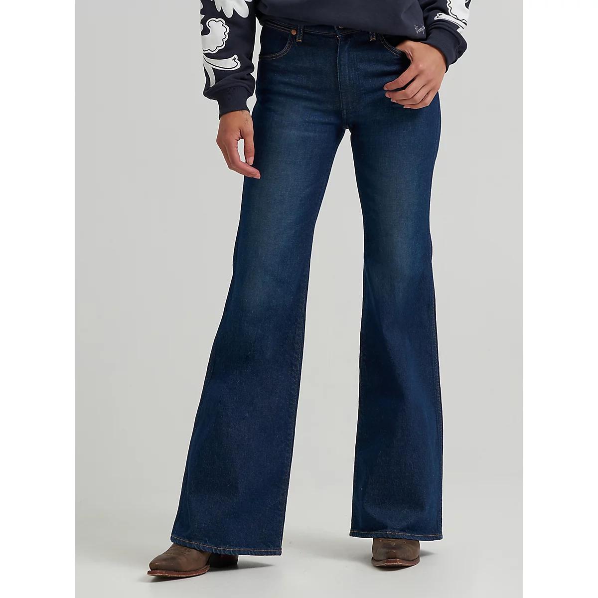 Women's 70's Flare Jean | Women's JEANS | Wrangler® Product Image
