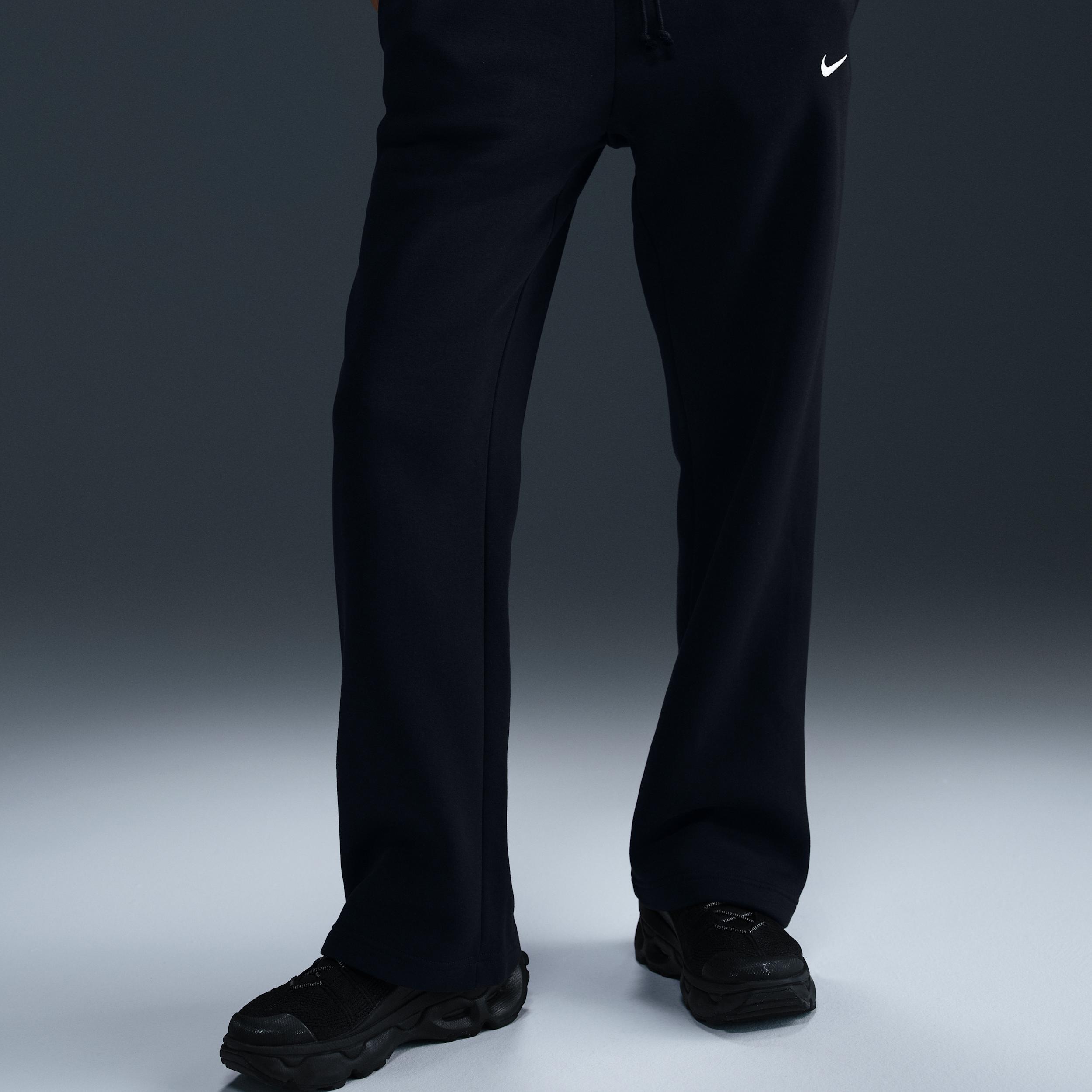 Women's Nike Sportswear Phoenix Fleece Mid-Rise Open-Hem Pants Product Image