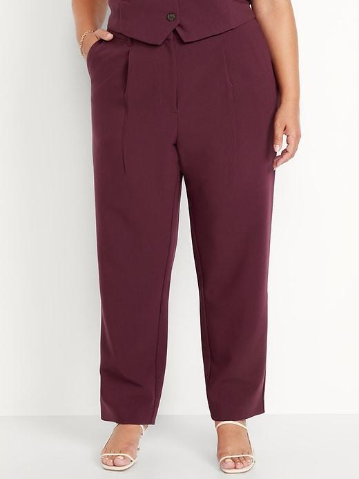 Extra High-Waisted Relaxed Slim Taylor Pants Product Image