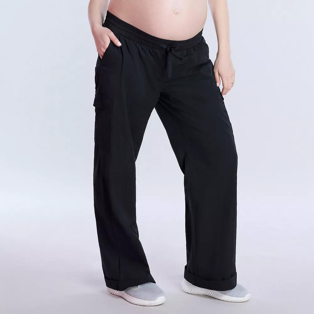 Maternity Motherhood Utility Cargo Joggers, Womens Product Image