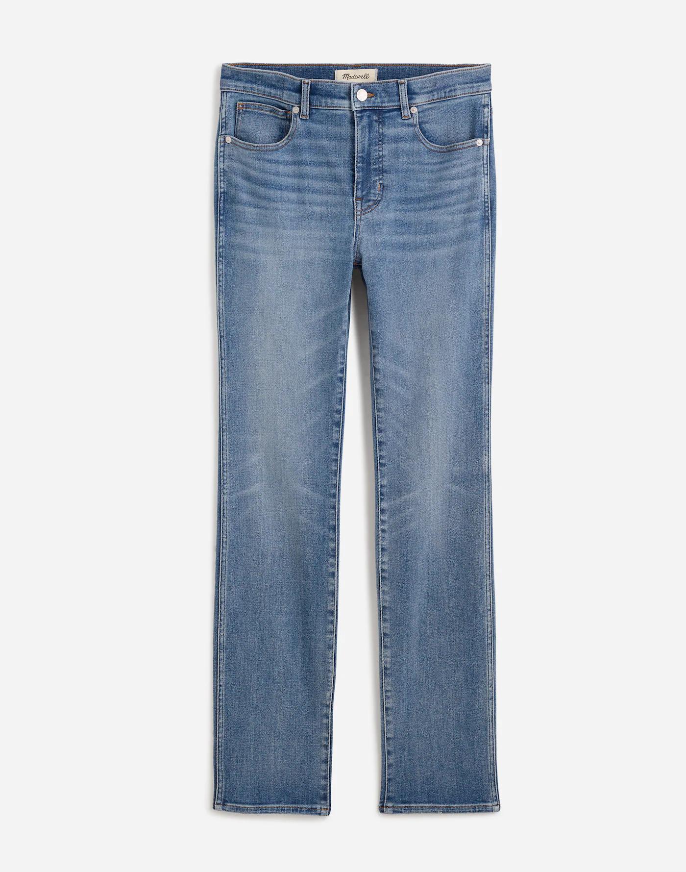 High-Rise Stovepipe Jeans in Ashland Wash Product Image
