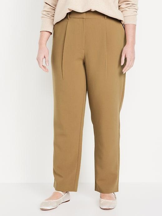 Extra High-Waisted Relaxed Slim Taylor Pants Product Image