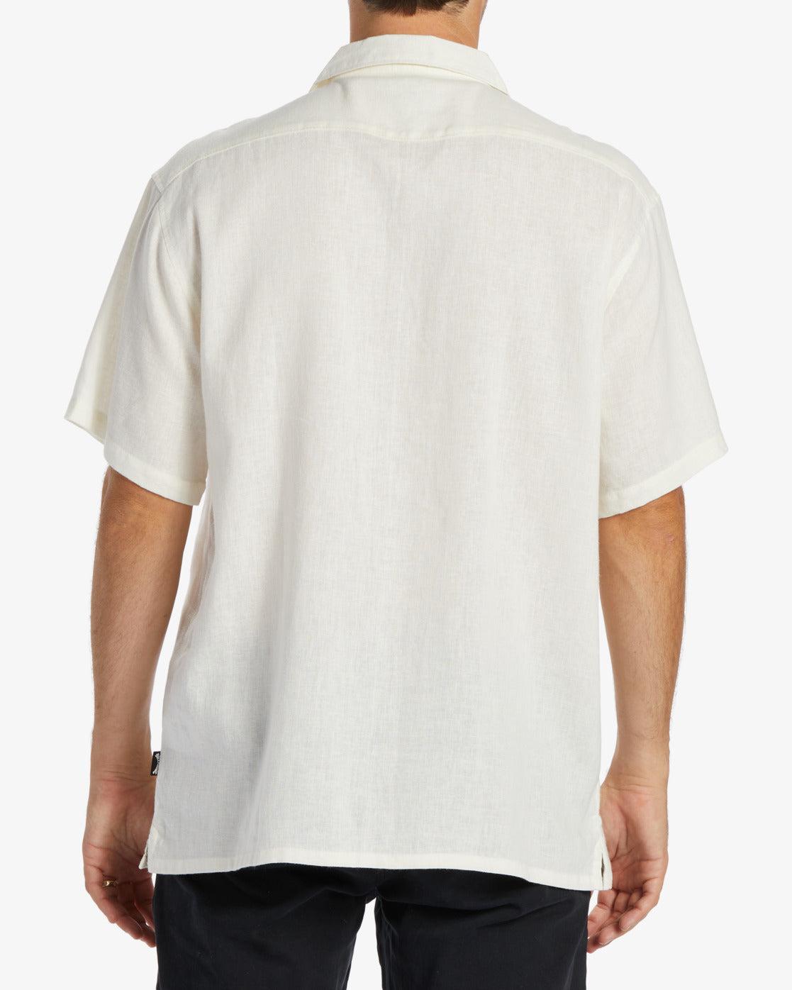 Zeledon Vacay Short Sleeve Shirt - Off White Male Product Image