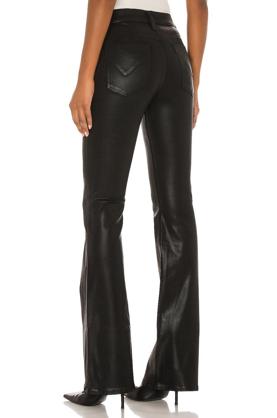 Hudson Jeans Barbara Coated High Rise Bootcut Jeans Product Image