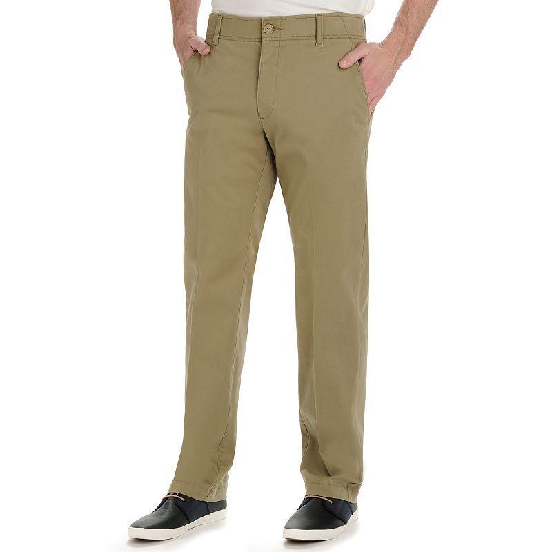 Big & Tall Lee® Extreme Motion Straight Fit Pants, Men's, Size: 44X34, Original Green Product Image