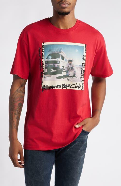 Billionaire Boys Club Upper Atmosphere Cotton Graphic T-Shirt in Chili Pepper at Nordstrom, Size Medium Product Image