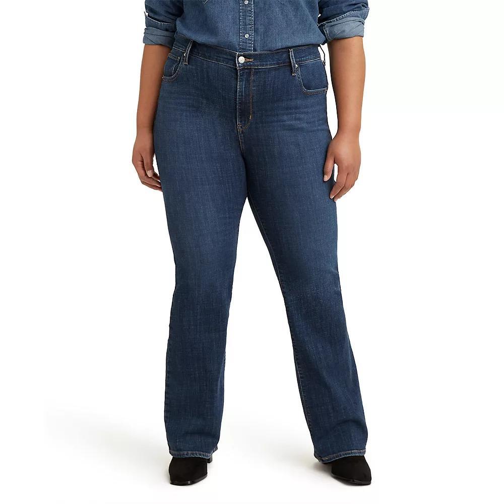 Plus Size Levi's® 725™ High-Rise Bootcut Jeans, Women's, Size: 26 Regular, Lapis Dark Horse Product Image