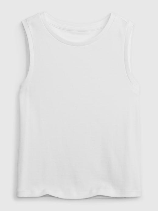 Linen-Blend Tank Top Product Image