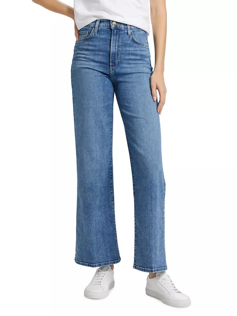 The Mia High-Rise Wide-Leg Jeans Product Image