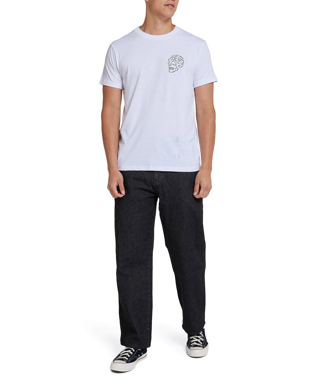 Venice Skull Tee - White Product Image