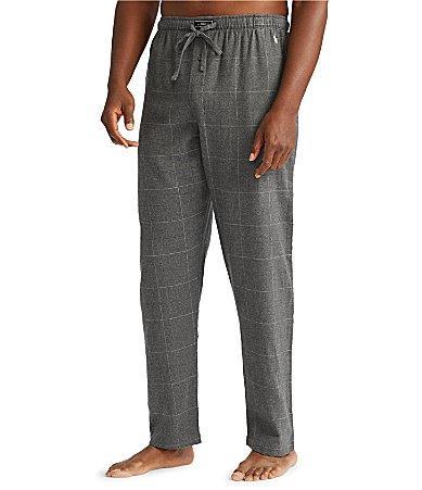 Polo Ralph Lauren Charcoal Midnight Flannel Pajama Pants Product Image