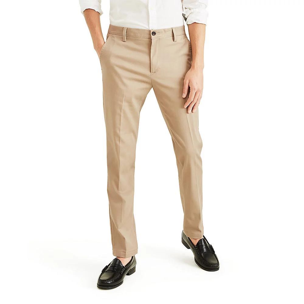 Men's Dockers® Easy Khaki Slim Stretch Flat-Front Pants, Size: 30 X 32, Cloud Product Image