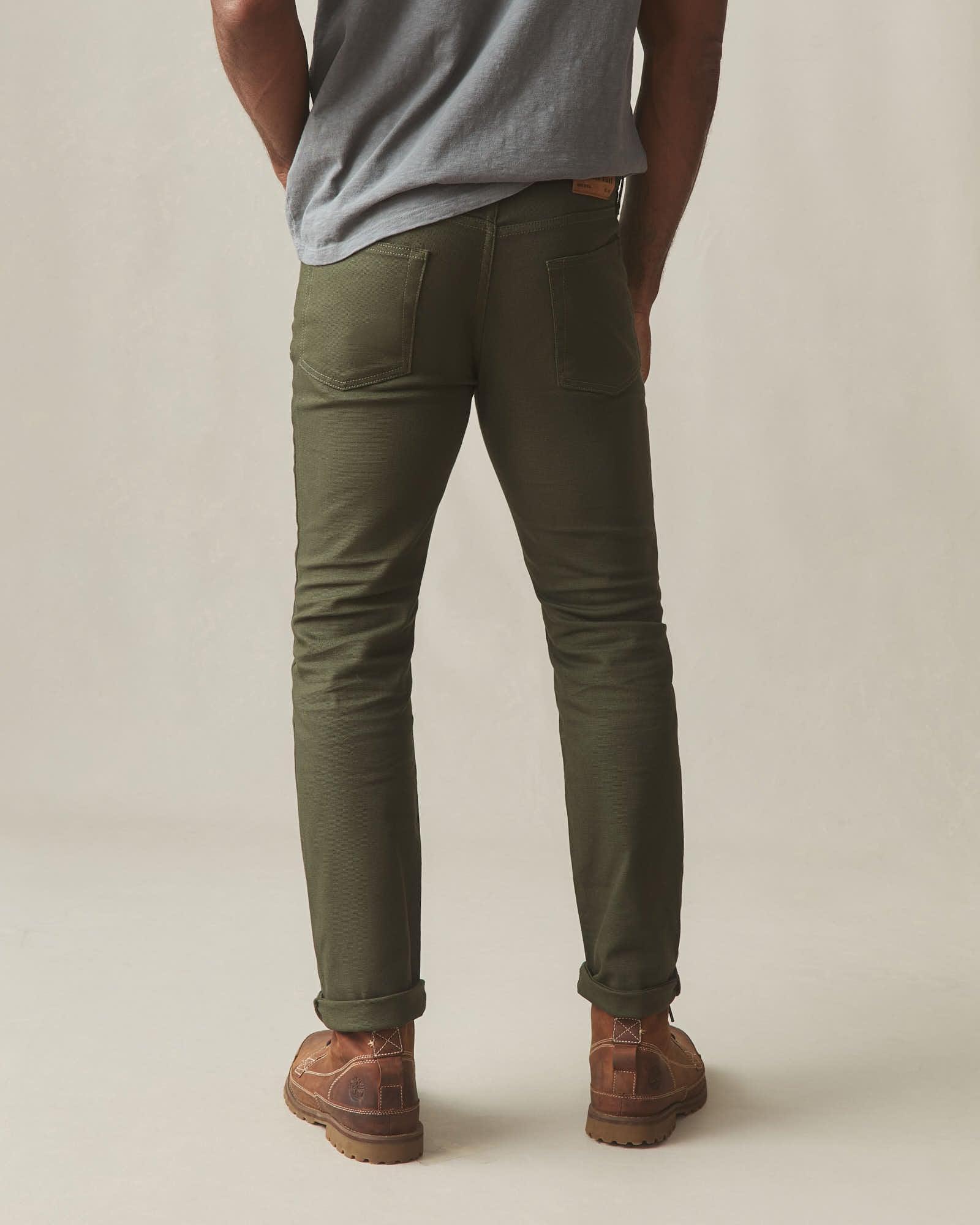 Men's Roughneck Pant Straight - Deep Olive Product Image
