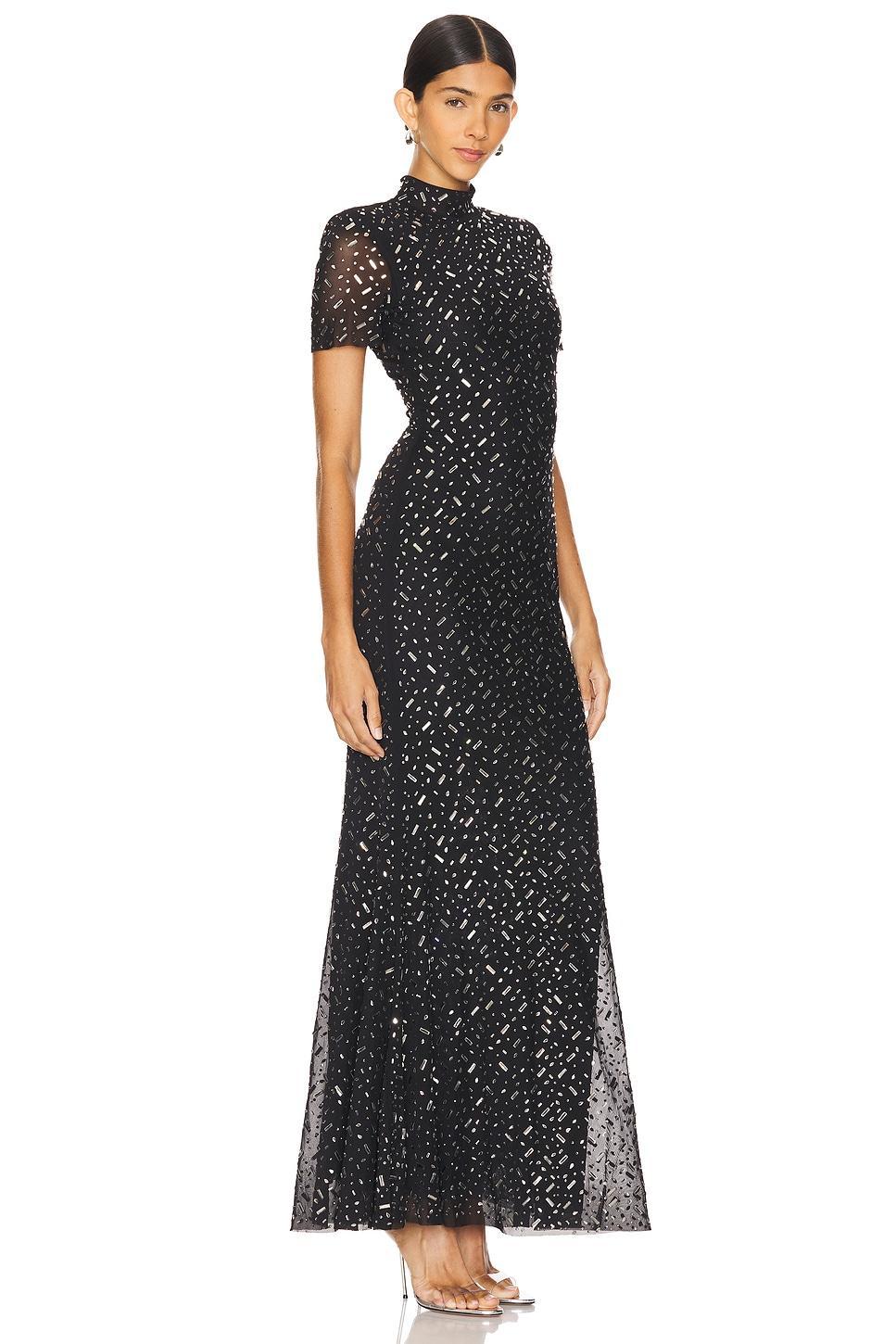 Square Rhinestone Maxi Dress self-portrait Product Image
