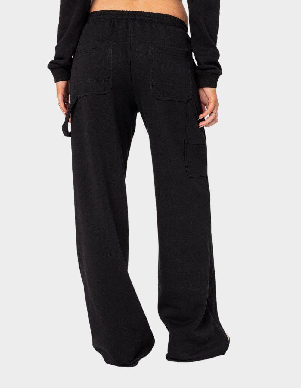 EDIKTED Annalise Straight Leg Sweatpants Product Image