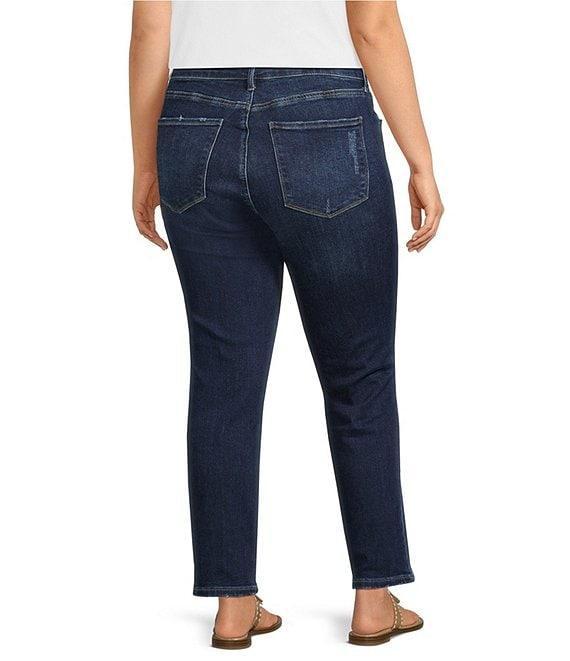 KUT from the Kloth Plus Size Reese High Rise Tapered Ankle Jeans Product Image
